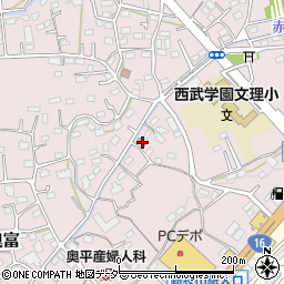 埼玉県狭山市下奥富817周辺の地図
