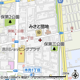 ファミール吉川周辺の地図