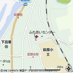 下呂市役所星雲会館・健康福祉部　健康医療課周辺の地図