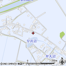 茨城県稲敷郡河内町生板2606-1周辺の地図