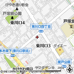 和新周辺の地図