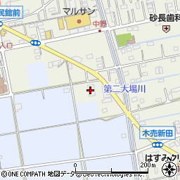 埼玉県吉川市木売新田16周辺の地図