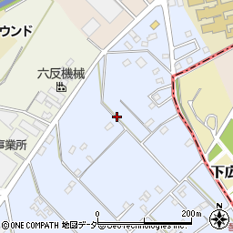 埼玉県日高市高富周辺の地図