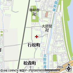 福井県越前市行松町13周辺の地図