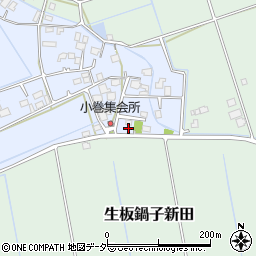 茨城県稲敷郡河内町生板747周辺の地図