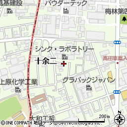 千葉県柏市十余二610-8周辺の地図