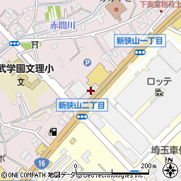 埼玉県狭山市下奥富613周辺の地図
