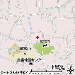 埼玉県狭山市下奥富1112周辺の地図