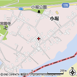 茨城県取手市小堀3955-34周辺の地図