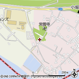 茨城県取手市小堀3900周辺の地図