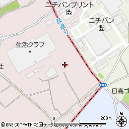 埼玉県飯能市下川崎9-1周辺の地図