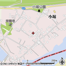 茨城県取手市小堀3955-39周辺の地図