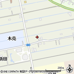 埼玉県吉川市木売新田410周辺の地図