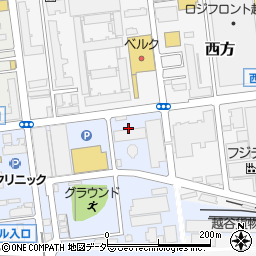 武蔵野金属株式会社　本社周辺の地図