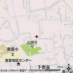 埼玉県狭山市下奥富1127周辺の地図