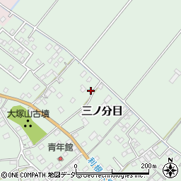 千葉県香取市三ノ分目141-内周辺の地図