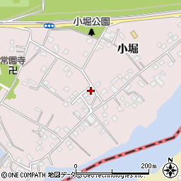 茨城県取手市小堀3955-33周辺の地図