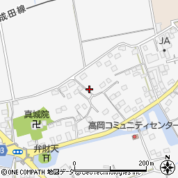 〒289-0108 千葉県成田市高岡の地図