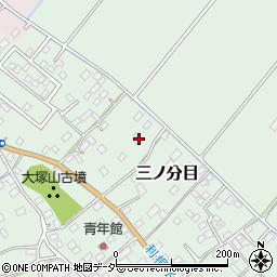 千葉県香取市三ノ分目142周辺の地図