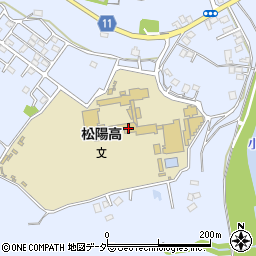 茨城県立取手松陽高等学校周辺の地図