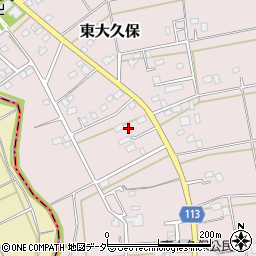 埼玉県富士見市東大久保778周辺の地図
