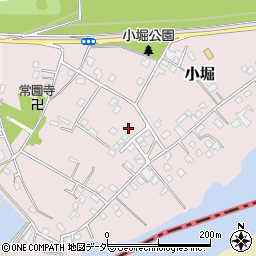 茨城県取手市小堀3955-49周辺の地図