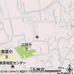 埼玉県狭山市下奥富784周辺の地図