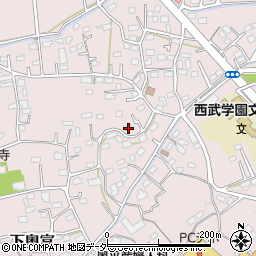 埼玉県狭山市下奥富804周辺の地図