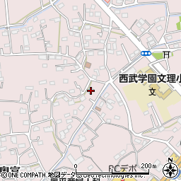 埼玉県狭山市下奥富813周辺の地図