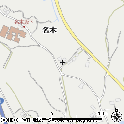 千葉県成田市名木1321-1周辺の地図