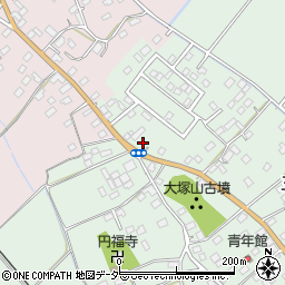千葉県香取市三ノ分目204周辺の地図