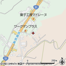 千葉県香取市山之辺1460-5周辺の地図