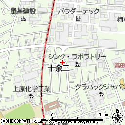 千葉県柏市十余二216-86周辺の地図