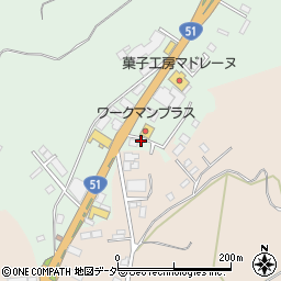 千葉県香取市山之辺1466-2周辺の地図