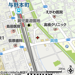 セブンイレブンさいたま与野本町東店周辺の地図