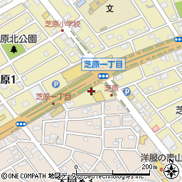埼玉県さいたま市緑区芝原3丁目1周辺の地図