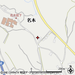 千葉県成田市名木1321周辺の地図