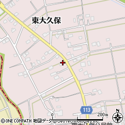 埼玉県富士見市東大久保784周辺の地図