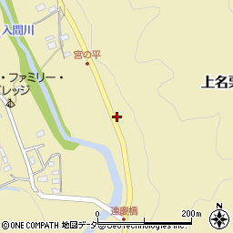 埼玉県飯能市上名栗163周辺の地図