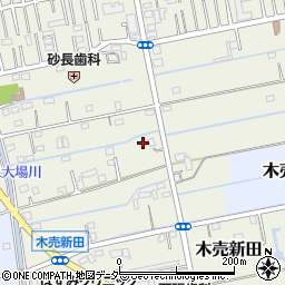 埼玉県吉川市木売新田278周辺の地図