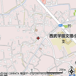 埼玉県狭山市下奥富814周辺の地図
