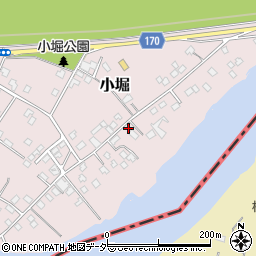 茨城県取手市小堀4225周辺の地図