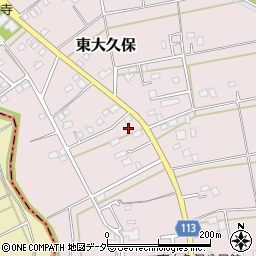 埼玉県富士見市東大久保659周辺の地図