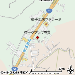 千葉県香取市山之辺1464-5周辺の地図