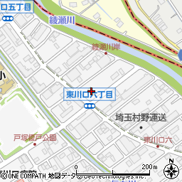 セブンイレブン川口東川口５丁目店周辺の地図