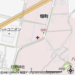 福井県越前市畑町10周辺の地図