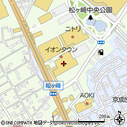 マックスバリュ松ヶ崎店周辺の地図