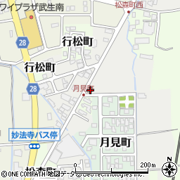武生月見郵便局 ＡＴＭ周辺の地図