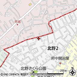 グランディール上福岡１周辺の地図