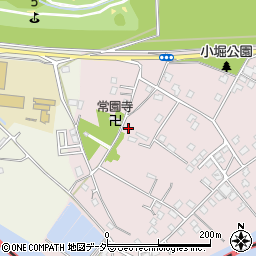 茨城県取手市小堀3962周辺の地図
